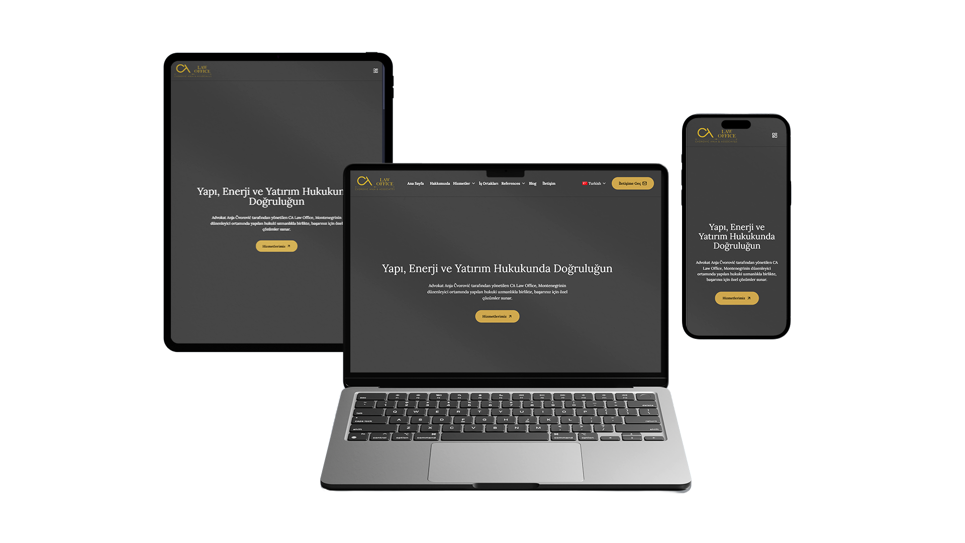 Website Development for Ca Law Office